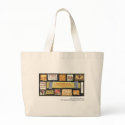 "Art is not..." Patty O'Rourke collage art bag