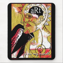 art is on my mind mousepads