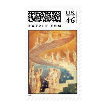 Art Jacobs ladder William Blake Postage Stamps