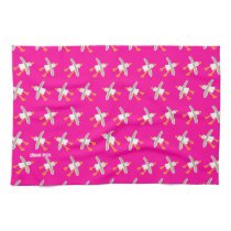 Art Kitchen Towel: John Dyer Seagulls, Pink