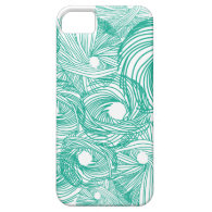 Art knitting illustration case iPhone 5 case