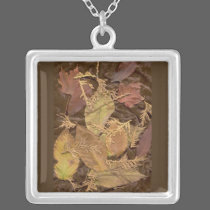 Art Leaf Jewelry, Fall Leaf Necklace necklaces