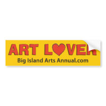 Art Lover Bumper Sticker