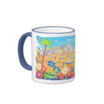 Art Mug: Summertime Days, St Ives, Cornwall by johndyergallery Art Mug: Summertime Days, St Ives, Cornwall