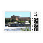 Art Museum &amp; Waterworks Postage Stamps