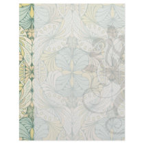 art nouveau abstract ornate pattern letterhead