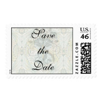 art nouveau abstract ornate pattern postage stamp