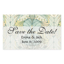 art nouveau abstract ornate pattern rectangle sticker