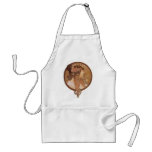Art Nouveau - Alphonse Mucha Byzantine Head Apron
