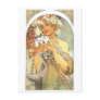 Art Nouveau - Alphonse Mucha "Flower" Postcards Art Nouveau - Alphonse Mucha "Flower" Postcards