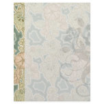 art nouveau art deco nature floral pattern letterhead design