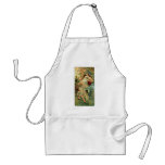 Art Nouveau ~ Autumn by Alphonse Mucha Aprons