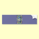 Art Nouveau Belly Dance (Portrait) bumper stickers