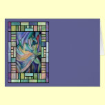 Art Nouveau Belly Dance (Portrait) cards