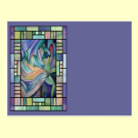Art Nouveau Belly Dance (Portrait) postcards