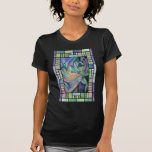 Art Nouveau Belly Dance (Portrait) t-shirts