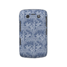 Art Nouveau Birds Pattern Blackberry Bold Case