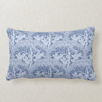 Art Nouveau Birds Through Trees Pattern PIllow pillows