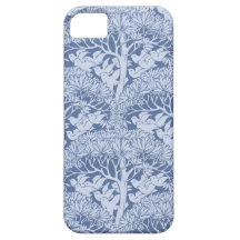 Art Nouveau Birds Trees Pattern iPhone 5 Case