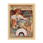 Art Nouveau - Biscuits Lefeure-Utile Postcard