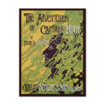Art Nouveau Book Art, Adventures of Captain Horn Postcard