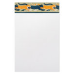 Art Nouveau Cats and Flowers stationery