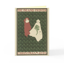 Art Nouveau Christmas Card by golden_oldies Art Nouveau Christmas Card