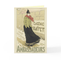 Art Nouveau Christmas Card by golden_oldies Art Nouveau Christmas Card
