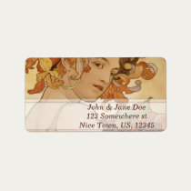 Art Nouveau labels