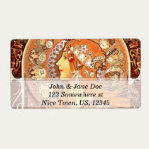 Art Nouveau labels