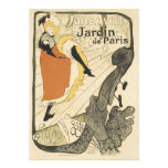 Art Nouveau, Dancer Jane Avril, Toulouse Lautrec Cards