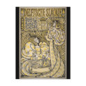 Art Nouveau Delftsche Slaolie Delft postcards