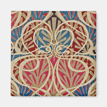 Art Nouveau Design #10 at Emporio Moffa Refrigerator Magnet