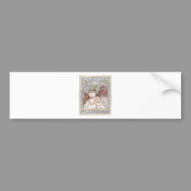 Art Nouveau Fairy bumper stickers