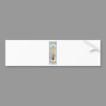 Art Nouveau Fairy Cat bumper stickers
