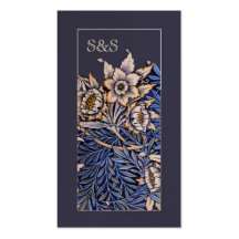 Art Nouveau Floral Business Card