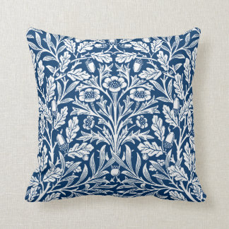 Cobalt Blue And White Pillows - Decorative & Throw Pillows Zazzle