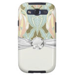 art nouveau flower vintage pattern galaxy SIII case