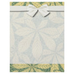 art nouveau foliage leaves design full color flyer