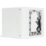 Art Nouveau Frame with devil  Binder