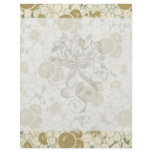 art nouveau fruit and flowers pattern full color flyer