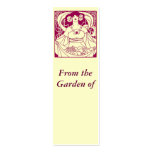 Art Nouveau Garden Label Business Cards