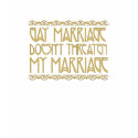 Art Nouveau Gay Marriage t-shirts