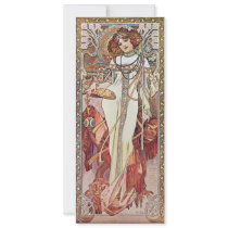 Art Nouveau Goddess Invite