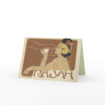 Art Nouveau Greeting Cards - Rajah Coffee
