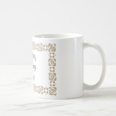 Art Nouveau Greetings Template Mug by JaZilla