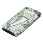 art nouveau intricate floral nature design iPhone 3 tough covers