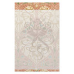 art nouveau intricate love hearts pattern stationery paper