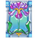 Art Nouveau Iris t-shirts