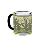 Art Nouveau Irises - Mug